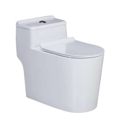 Factory direct supply chinese one piece toilet Chile Panama S-Trap Siphonic One Piece ceramic Sanitary WC closet