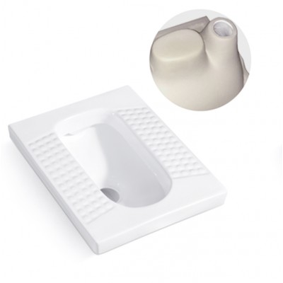 827s High quality modern s-trap standard toilet size water closet ceramic squatting pan