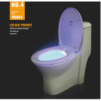 Confortable UF LED one button and quick release Toilet Seat