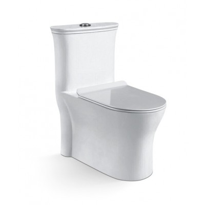 bathroom ceramic toilet sanitary ware one piece toilet in Singapore market